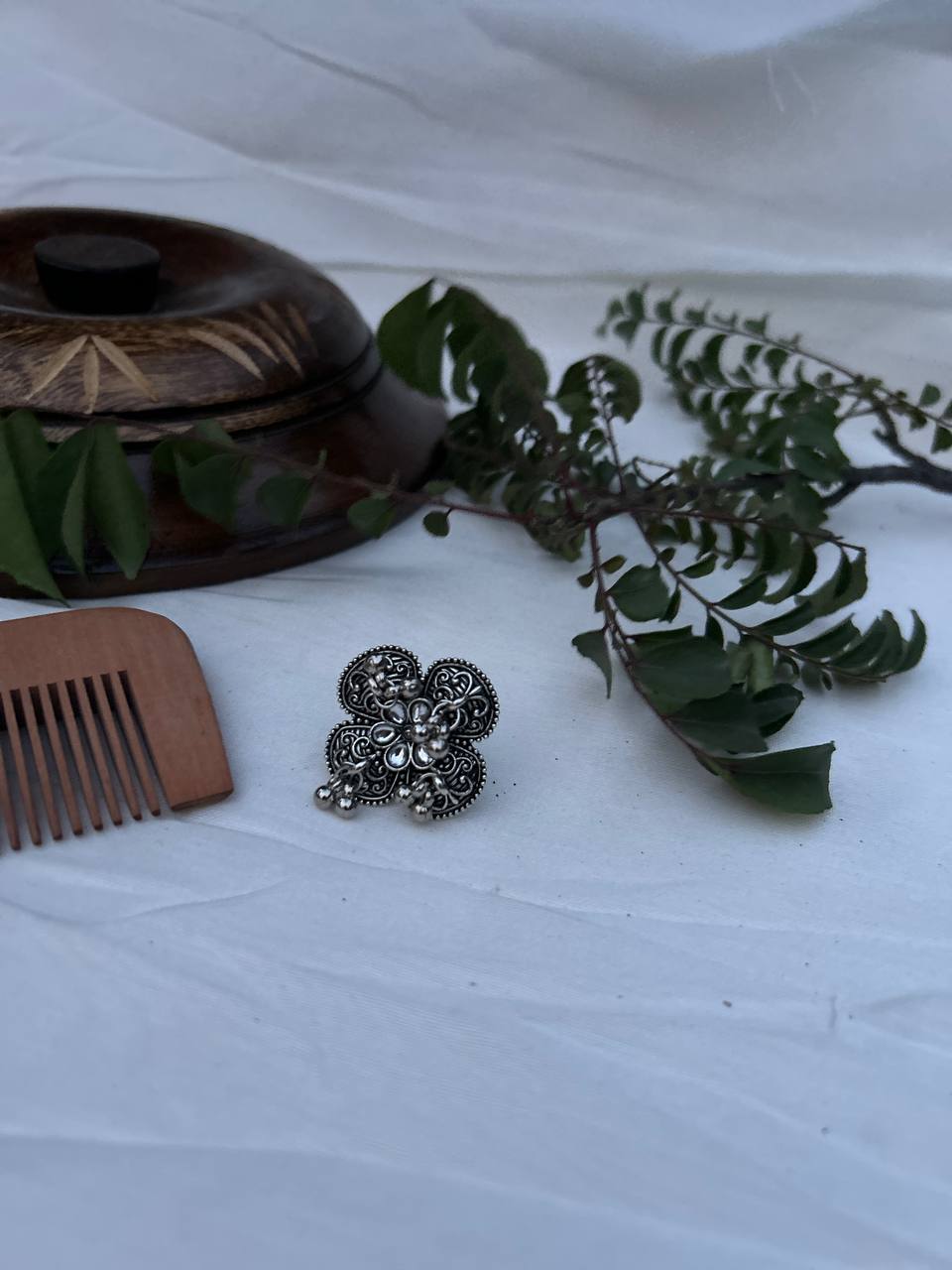Phoolkali Ghungroo Ring For Women