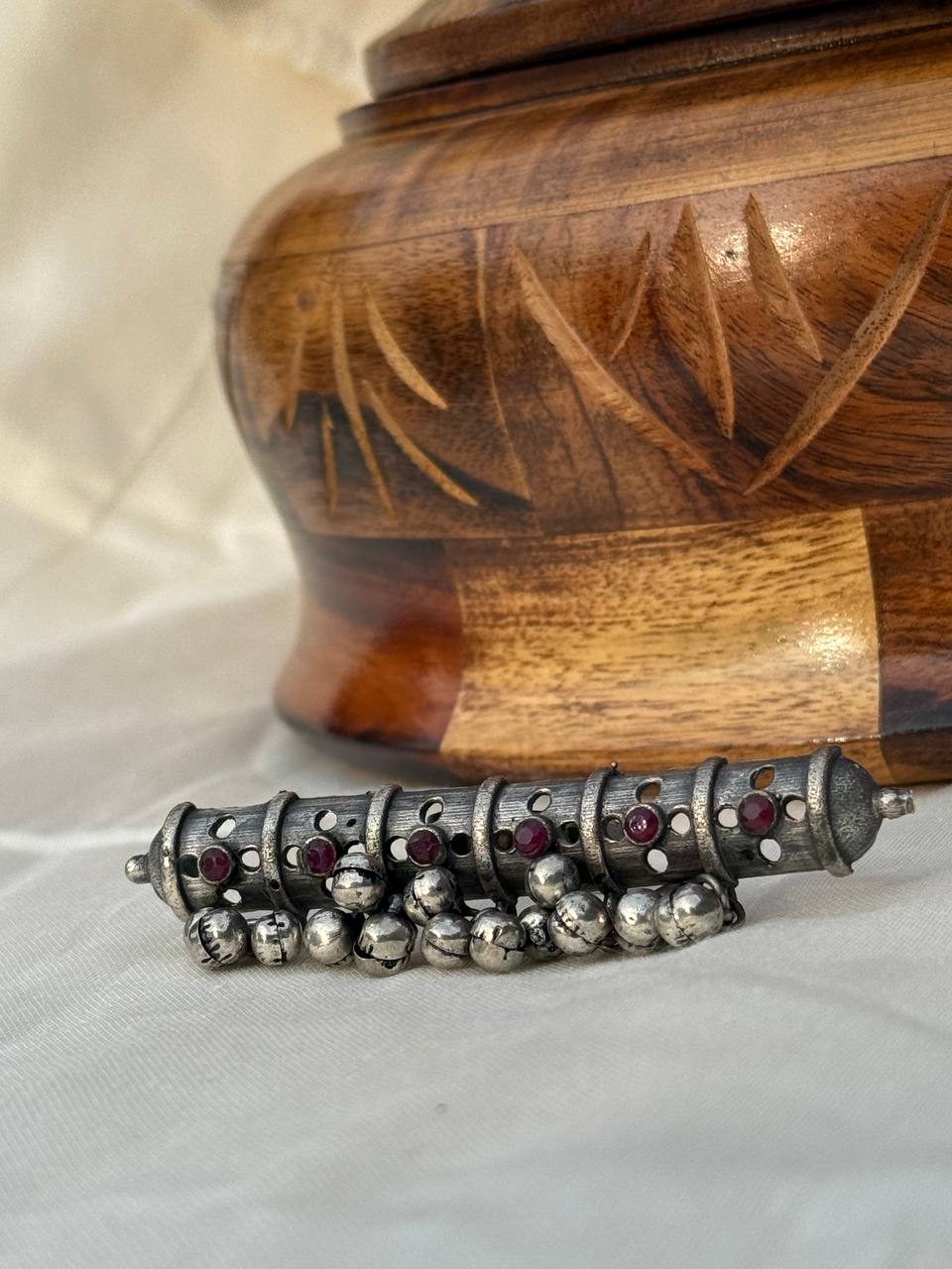 Damaru Taal Ring For Women